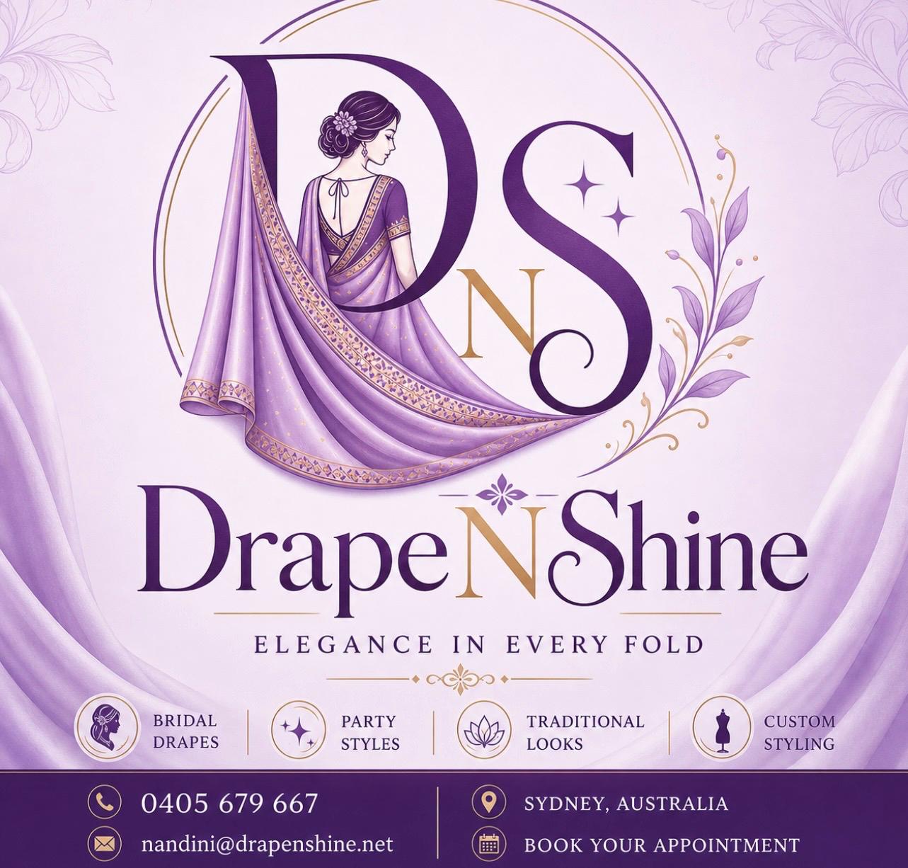 Drape & Shine logo